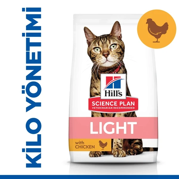 Hills Light Tavuklu Yetişkin Diyet Kedi Maması 1.5KG