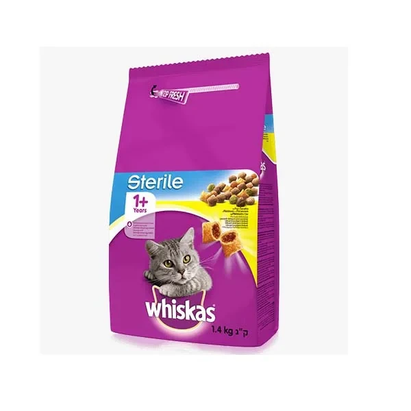 Whiskas Tavuklu Kısırlaştırılmış Kedi Maması 1.4KG