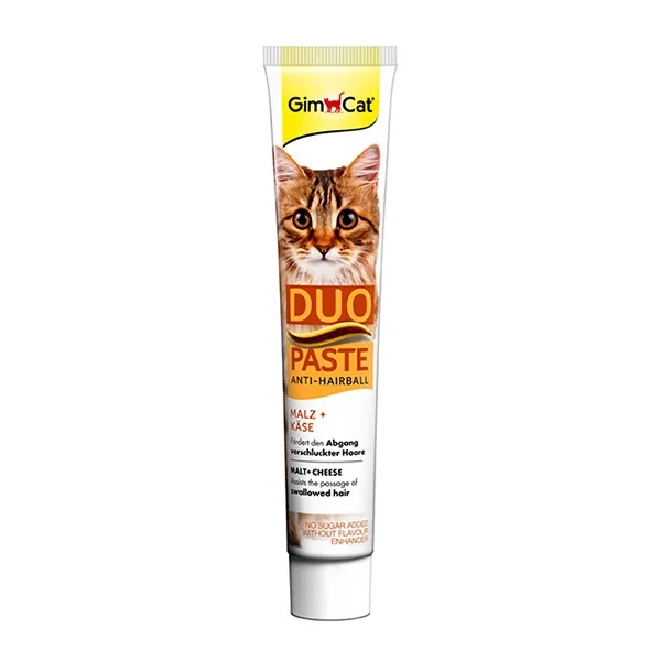 Gimcat Anti Hairball Tüy Yumağı Önleyici Peynirli Maltlı Kedi Ödül Macunu